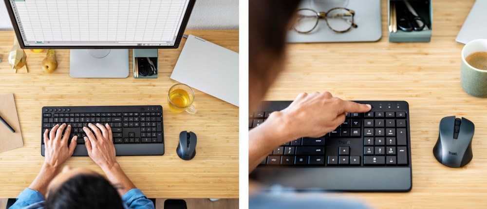 Trust Trezo Comfort Wireless Keyboard & Mouse Set